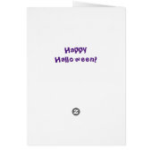 Halloween Pumpkin Jack O' Lantern Dead Tree (Achterkant)