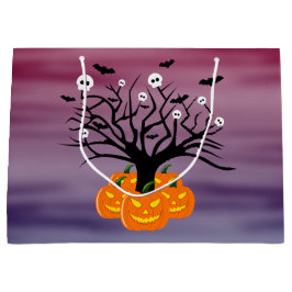 Halloween Pumpkin Jack O' Lantern Dead Tree Groot Cadeauzakje