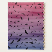 Halloween Pumpkin Jack O' Lantern Dead Tree Planner (Achterkant)