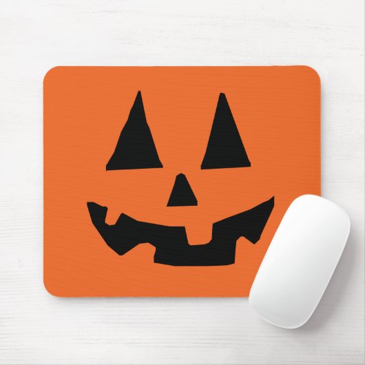 Halloween Pumpkin Jack-o-Lantern Muismat (Met muis)
