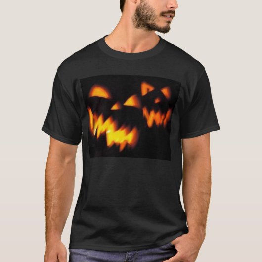 HALLOWEEN Pumpkin Jack O Lantern Shirt (Voorkant)
