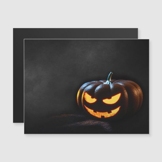 Halloween Pumpkin Jack-O-Lantern Spooky (Voorkant / Achterkant)