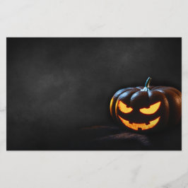 Halloween Pumpkin Jack-O-Lantern Spooky Briefpapier