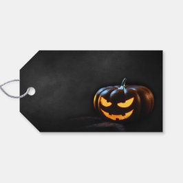Halloween Pumpkin Jack-O-Lantern Spooky Cadeaulabel