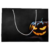 Halloween Pumpkin Jack-O-Lantern Spooky Groot Cadeauzakje (Achterkant)