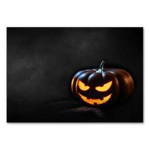 Halloween Pumpkin Jack-O-Lantern Spooky Kaart
