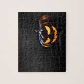 Halloween Pumpkin Jack-O-Lantern Spooky Legpuzzel (Verticaal)