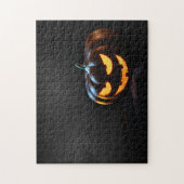 Halloween Pumpkin Jack-O-Lantern Spooky Legpuzzel (Verticaal)