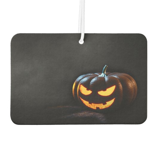 Halloween Pumpkin Jack-O-Lantern Spooky Luchtverfrisser (Achterkant)