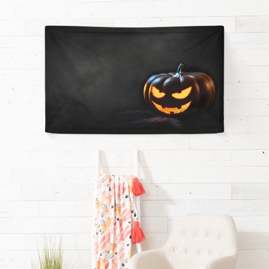 Halloween Pumpkin Jack-O-Lantern Spooky Spandoek (Insitu)