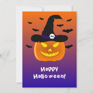 Halloween Pumpkin Jack o' Lantern Witch Pet