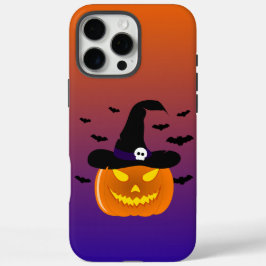 Halloween Pumpkin Jack o' Lantern Witch Pet iPhone 16 Pro Max Hoesje