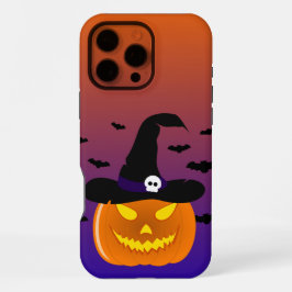 Halloween Pumpkin Jack o' Lantern Witch Pet iPhone 16 Pro Max Hoesje