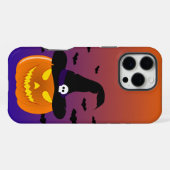 Halloween Pumpkin Jack o' Lantern Witch Pet iPhone Hoesje (Achterkant horizontaal)