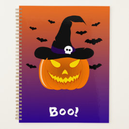 Halloween Pumpkin Jack o' Lantern Witch Pet Planner