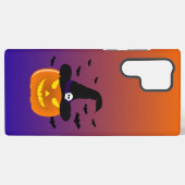 Halloween Pumpkin Jack o' Lantern Witch Pet Samsung Galaxy Hoesje (Achterkant horizontaal)