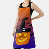 Halloween Pumpkin Jack o' Lantern Witch Pet Schort (Insitu)