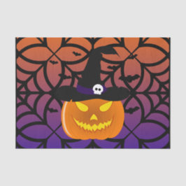 Halloween Pumpkin Jack o' Lantern Witch Pet Tissuepapier