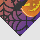 Halloween Pumpkin Jack o' Lantern Witch Pet Tissuepapier (Detail)