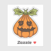Halloween Pumpkin Karakter Sticker (Vel)