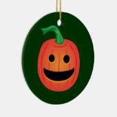 Halloween Pumpkin Keramisch Ornament (Rechts)