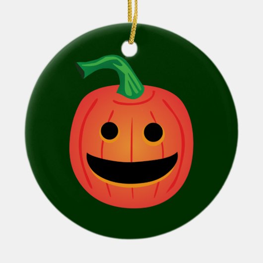 Halloween Pumpkin Keramisch Ornament (Voorkant)