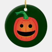 Halloween Pumpkin Keramisch Ornament (Achterkant)