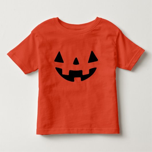Halloween Pumpkin Kinder Shirts (Voorkant)