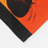 Halloween Pumpkin King Fleece Deken (Hoek)