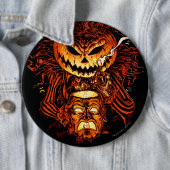 Halloween Pumpkin King Ronde Button 6,0 Cm (In situ)