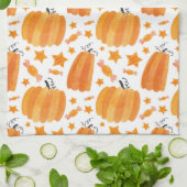 Halloween Pumpkin Kitchen Towels Theedoek (Gevouwen)