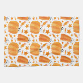Halloween Pumpkin Kitchen Towels Theedoek (Horizontaal)