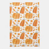 Halloween Pumpkin Kitchen Towels Theedoek (Verticaal)