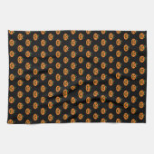 Halloween Pumpkin Kitchen Towels Theedoek (Horizontaal)