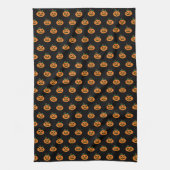 Halloween Pumpkin Kitchen Towels Theedoek (Verticaal)