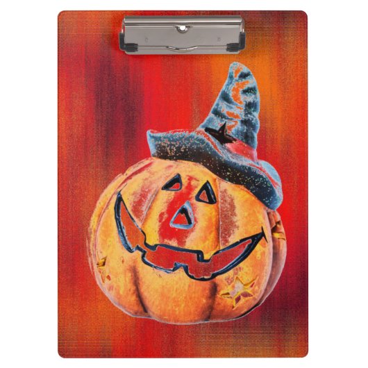 Halloween Pumpkin-klembord Klembord (Voorkant)