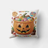 Halloween Pumpkin Kussen (Achterkant)