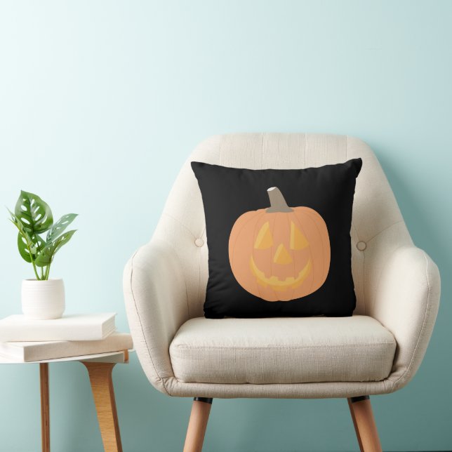 Halloween Pumpkin Kussen (Stoel)