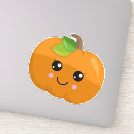 Halloween Pumpkin, lachende pompoen, Trick or trea Sticker