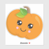Halloween Pumpkin, lachende pompoen, Trick or trea Sticker (Vel)