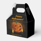 Halloween Pumpkin Lantern met kaarsen Bedankdoosjes (Voorkant Zijde)