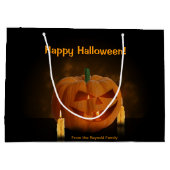 Halloween Pumpkin Lantern met kaarsen Groot Cadeauzakje (Achterkant)