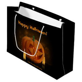 Halloween Pumpkin Lantern met kaarsen Groot Cadeauzakje