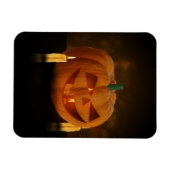 Halloween Pumpkin Lantern met kaarsen Magneet (Horizontaal)