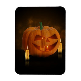 Halloween Pumpkin Lantern met kaarsen Magneet