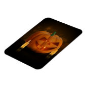 Halloween Pumpkin Lantern met kaarsen Magneet (Linkerzijde)