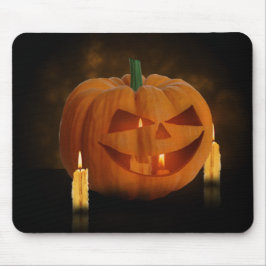 Halloween Pumpkin Lantern met kaarsen Muismat