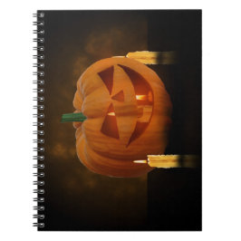 Halloween Pumpkin Lantern met kaarsen Notitieboek