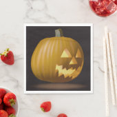 Halloween Pumpkin Lantern Paper Napkins Servet (Insitu)