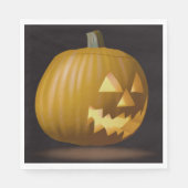 Halloween Pumpkin Lantern Paper Napkins Servet (Voorkant)
